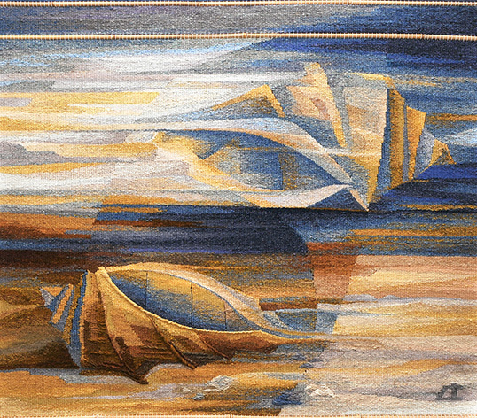 Гобелен «Віддзеркалення». 2009. Вовна, ручне ткацтво